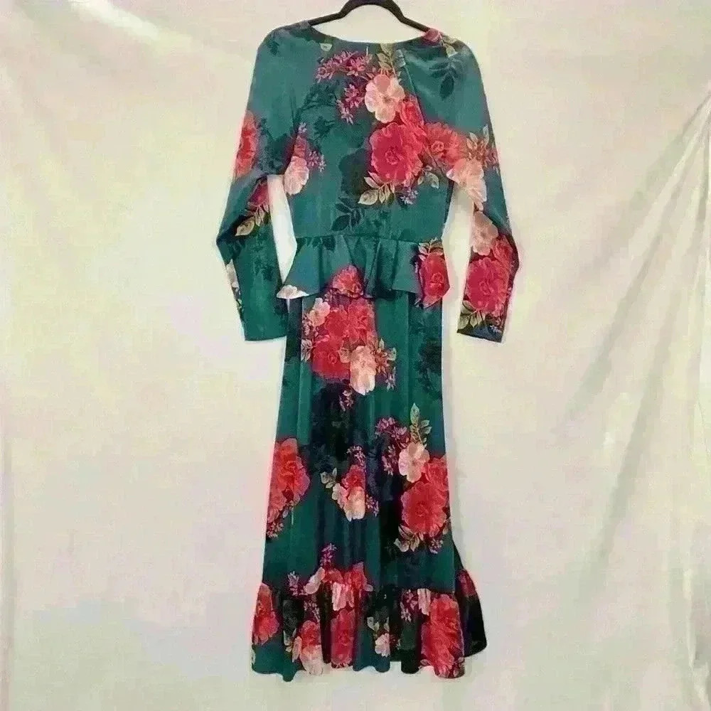 MISA LOS ANGELES Floral Morgan Robe Top Dress romantic feminine - Picture 11 of 15